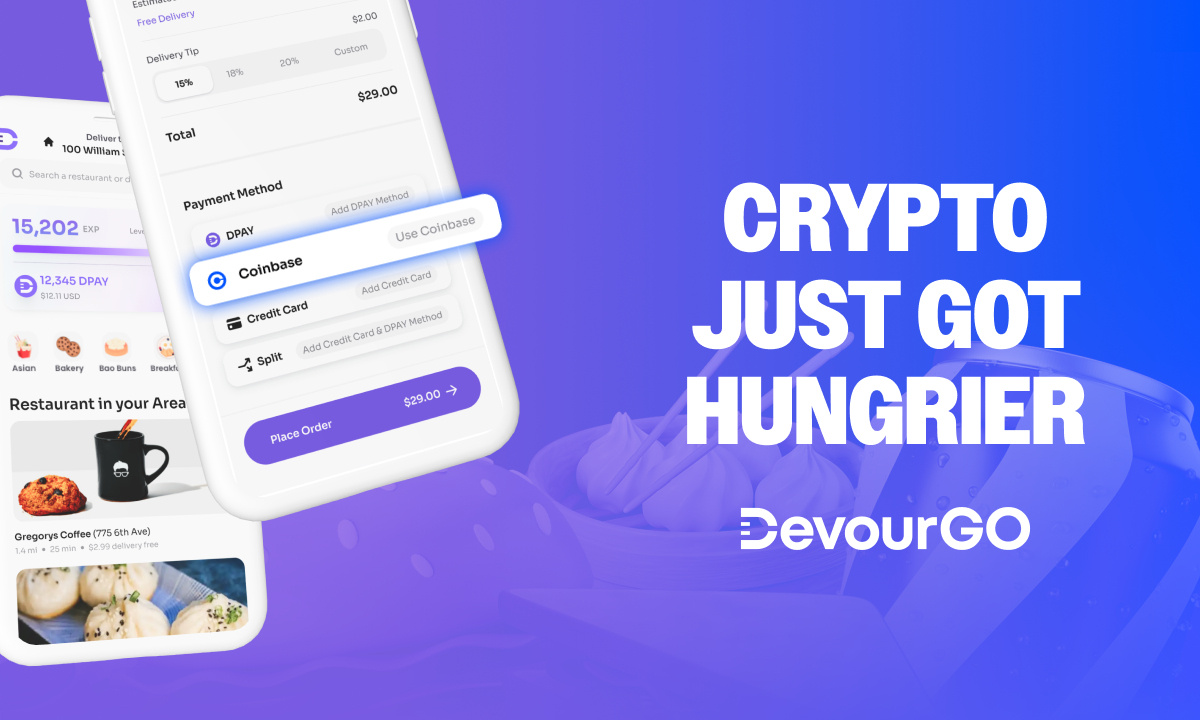 DevourGO Now Accepts Payments via Coinbase Commerce – Blockchain News, Opinion, TV and Jobs