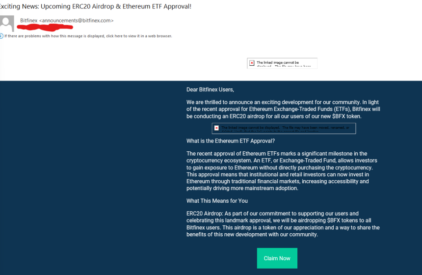 Tether’s CEO Warns Of Email Scam